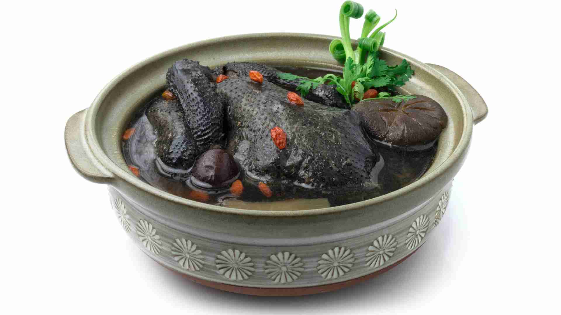 Gà ác tiềm thuốc bắc (Gà ác hầm thuốc bắc)